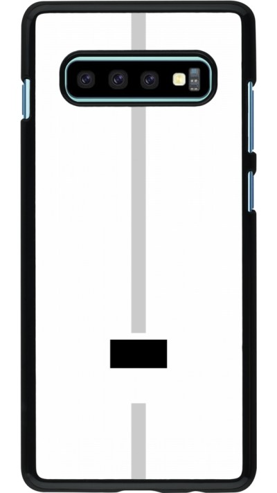 Coque Samsung Galaxy S10+ - Canton FR blanc
