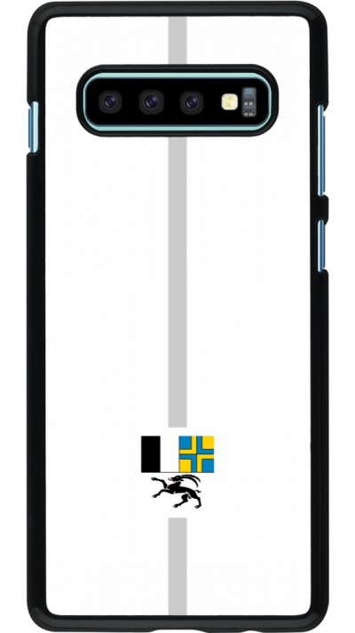 Coque Samsung Galaxy S10+ - Canton GR blanc