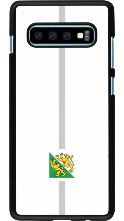 Coque Samsung Galaxy S10+ - Canton TG blanc