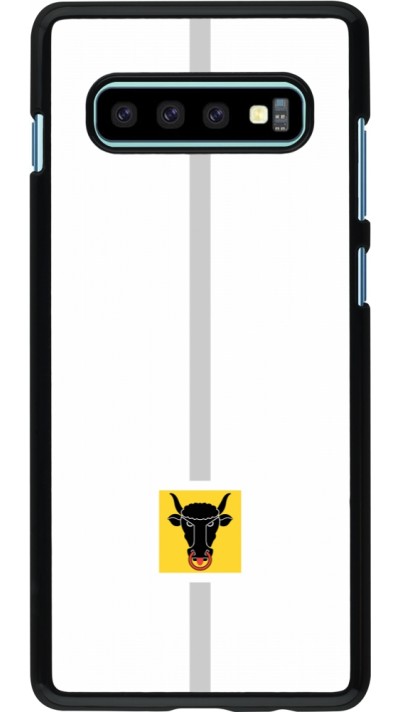 Coque Samsung Galaxy S10+ - Canton UR blanc