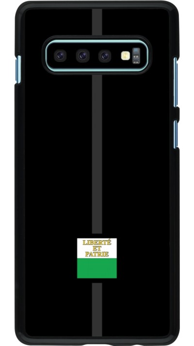 Coque Samsung Galaxy S10+ - Canton VD noir