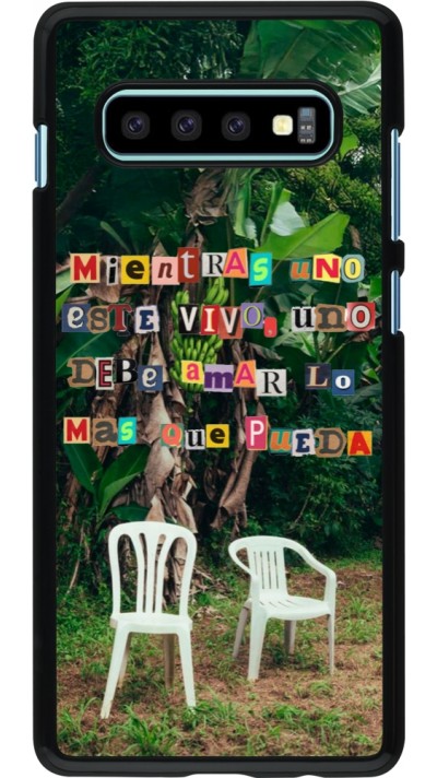 Coque Samsung Galaxy S10+ - Chairs DTMF