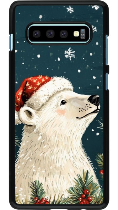 Samsung Galaxy S10+ Case Hülle - Christmas 25 Bear