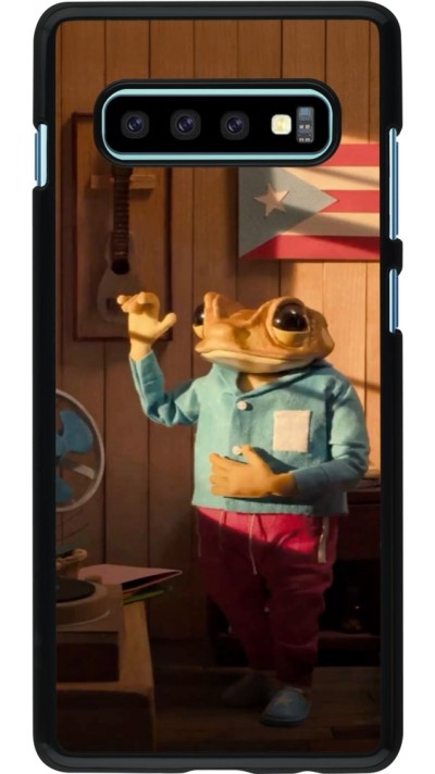 Coque Samsung Galaxy S10+ - Dancing frog DTMF