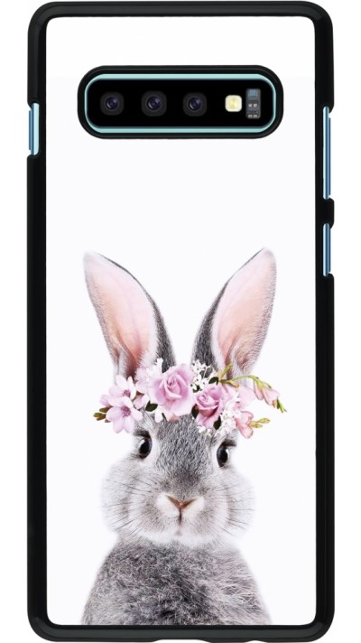 Samsung Galaxy S10+ Case Hülle - Easter 2023 flower bunny Samsung Galaxy S10+ Case Hülle - Easter 2023 flower bunny