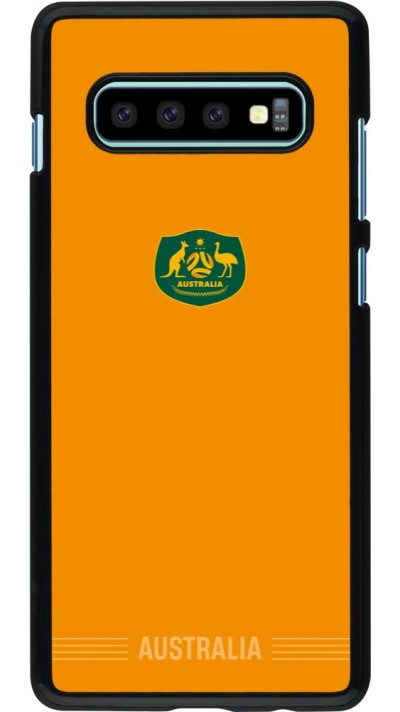Coque Samsung Galaxy S10+ - Maillot de football Australie 2026 personnalisable