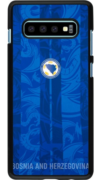 Coque Samsung Galaxy S10+ - Maillot de football Bosnie-Herzégovine 2026 personnalisable