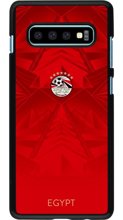 Coque Samsung Galaxy S10+ - Maillot de football Égypte 2026 personnalisable