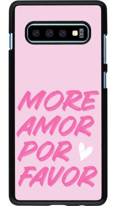 Samsung Galaxy S10+ Case Hülle - More amor porfavor Samsung Galaxy S10+ Case Hülle - More amor porfavor