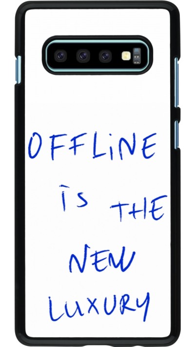 Coque Samsung Galaxy S10+ - Offline is the new luxury