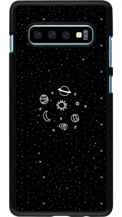 Coque Samsung Galaxy S10+ - Space Doodle