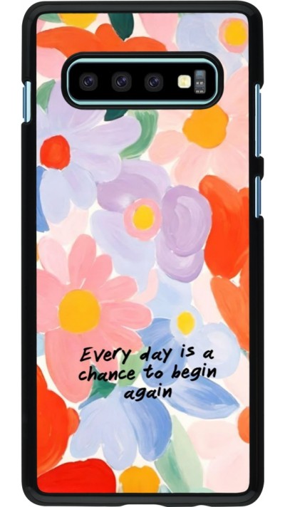 Coque Samsung Galaxy S10+ - Every day is a chance Spring 2026