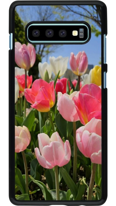 Coque Samsung Galaxy S10+ - Tulips Spring 2026