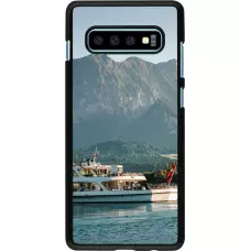 Coque Samsung Galaxy S10+ - Fête Nationale Suisse Bateau Leman