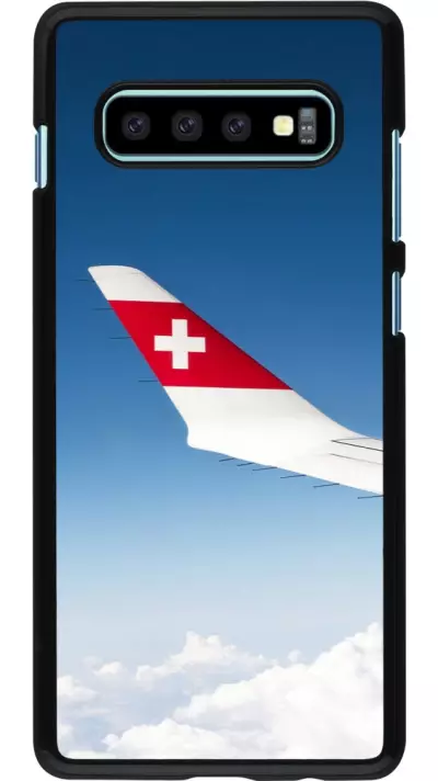 Coque Samsung Galaxy S10+ - Fête Nationale Suisse Sky Swiss Flag