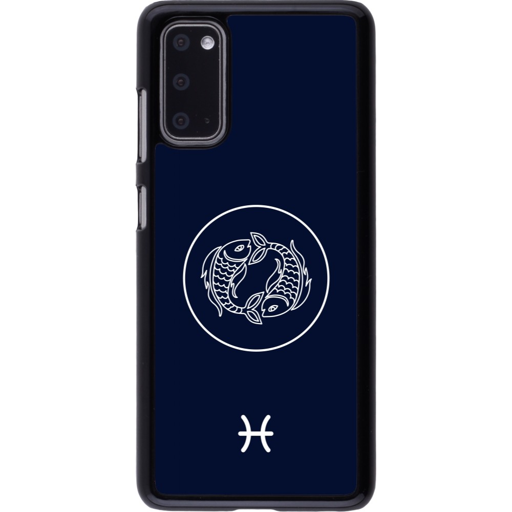 Samsung Galaxy S20 Case Hülle - Astrologie Fische