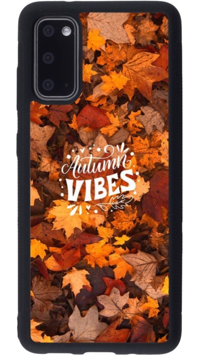 Coque Samsung Galaxy S20 - Silicone rigide noir Autumn 25 Autumn vibes