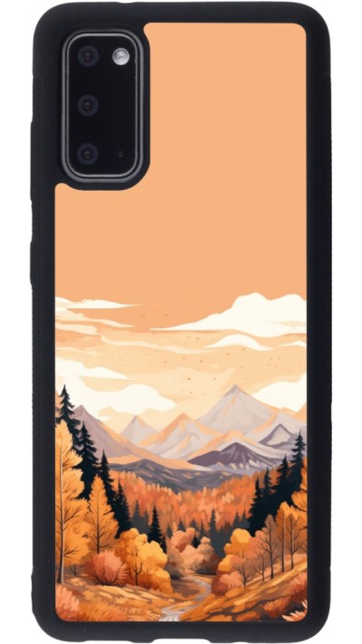 Coque Samsung Galaxy S20 - Silicone rigide noir Autumn 25 Mountains