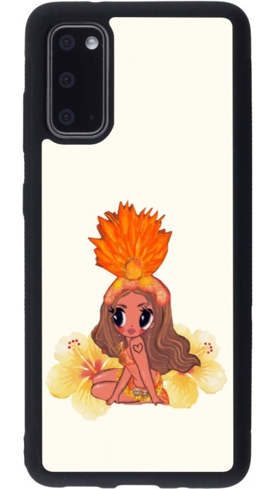 Coque Samsung Galaxy S20 - Silicone rigide noir Karol G Tropicoqueta