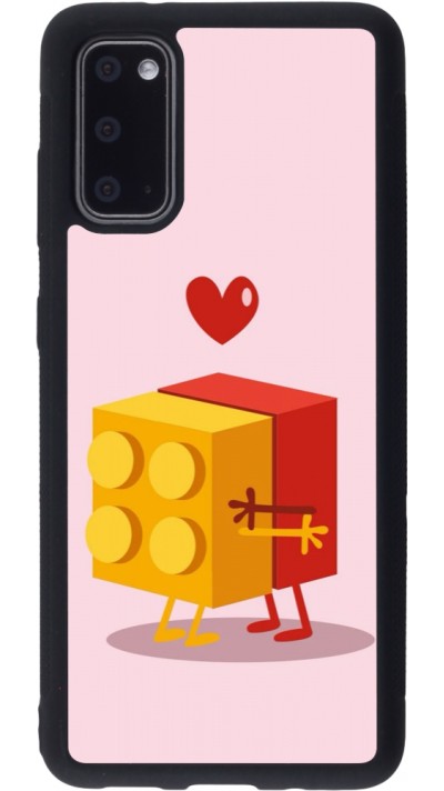 Samsung Galaxy S20 Case Hülle - Silikon schwarz Saint Valentines Day 26 Puzzle