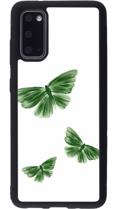 Coque Samsung Galaxy S20 - Silicone rigide noir Butterflies Spring 2026
