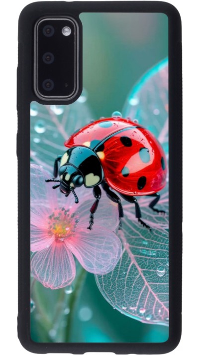 Coque Samsung Galaxy S20 - Silicone rigide noir Ladybird in bloom Spring 2026