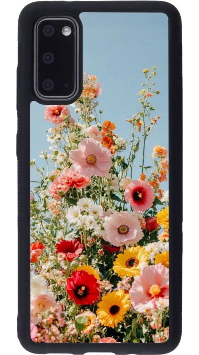 Coque Samsung Galaxy S20 - Silicone rigide noir Spring flowers Spring 2026