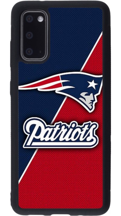 Samsung Galaxy S20 Case Hülle - Silikon schwarz Super Bowl 26 Patriots 1
