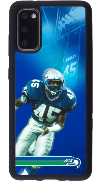Samsung Galaxy S20 Case Hülle - Silikon schwarz Super Bowl 26 Seattle 1
