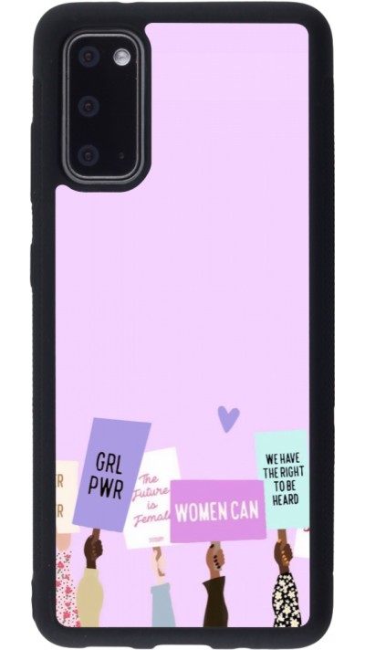 Samsung Galaxy S20 Case Hülle - Silikon schwarz Womens day 2026 9