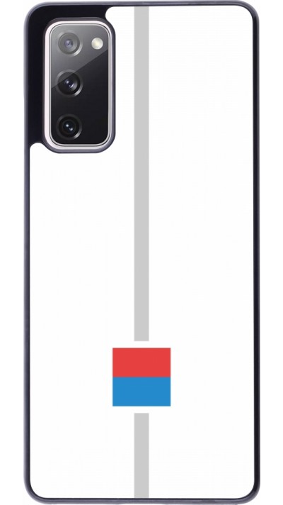 Coque Samsung Galaxy S20 FE 5G - Canton TI blanc