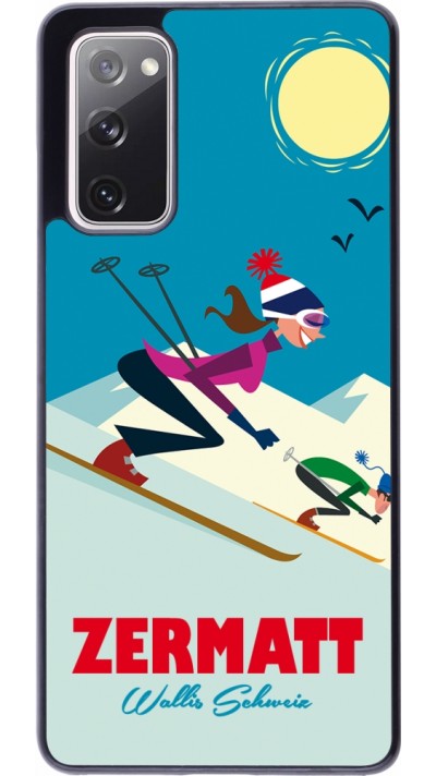 Coque Samsung Galaxy S20 FE 5G - Zermatt Ski Downhill