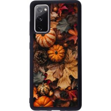 Samsung Galaxy S20 FE 5G Case Hülle - Silikon schwarz Autumn 25 Pumpkin