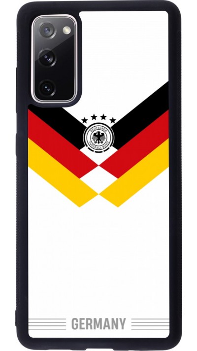 Samsung Galaxy S20 FE 5G Case Hülle - Silikon schwarz Deutschland 2026 personalisierbares Fussballtrikot