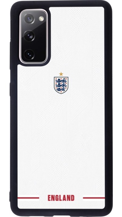 Samsung Galaxy S20 FE 5G Case Hülle - Silikon schwarz England 2026 personalisierbares Fussballtrikot