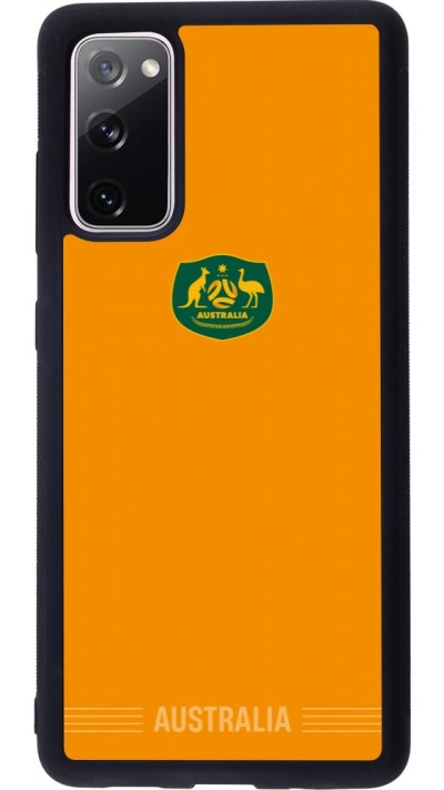Samsung Galaxy S20 FE 5G Case Hülle - Silikon schwarz Australien 2026 personalisierbares Fussballtrikot