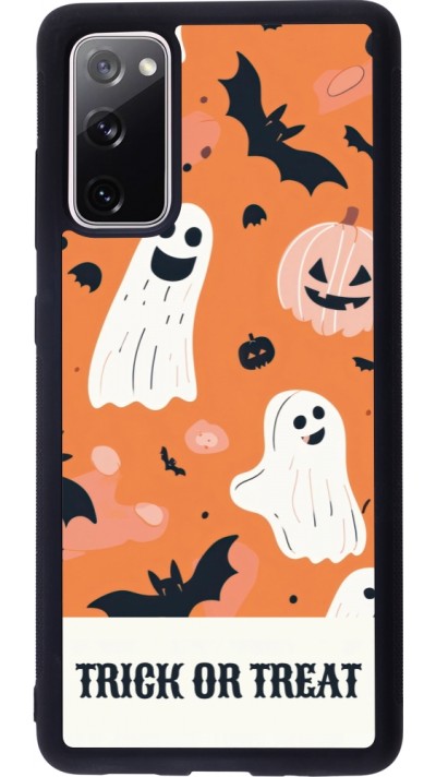 Samsung Galaxy S20 FE 5G Case Hülle - Silikon schwarz Halloween 2025 Trick treat Samsung Galaxy S20 FE 5G Case Hülle - Silikon schwarz Halloween 2025 Trick treat