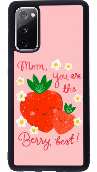 Samsung Galaxy S20 FE 5G Case Hülle - Silikon schwarz Mom 2026 Berry best