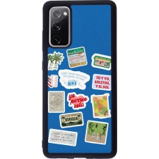 Samsung Galaxy S20 FE 5G Case Hülle - Silikon schwarz Seals of the Dominican Republic DTMF