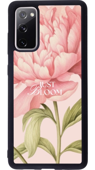 Samsung Galaxy S20 FE 5G Case Hülle - Silikon schwarz Just Bloom Spring 2026