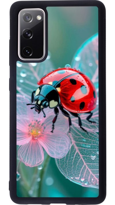 Samsung Galaxy S20 FE 5G Case Hülle - Silikon schwarz Ladybird in bloom Spring 2026