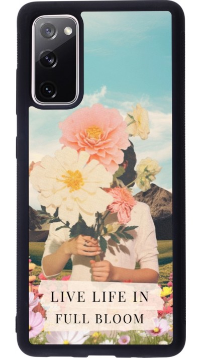 Samsung Galaxy S20 FE 5G Case Hülle - Silikon schwarz Live life in full moon Spring 2026