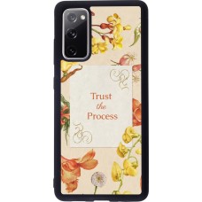 Samsung Galaxy S20 FE 5G Case Hülle - Silikon schwarz Trust the process Spring 2026