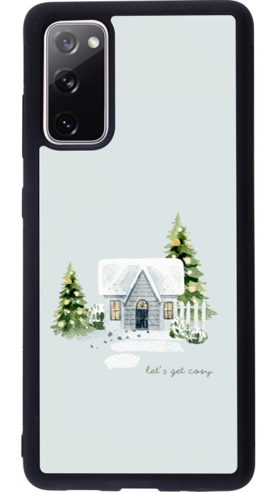 Samsung Galaxy S20 FE 5G Case Hülle - Silikon schwarz Winter 25 Cosy House