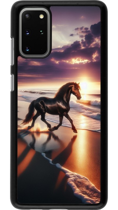 Coque Samsung Galaxy S20+ - Cheval majestueux plage