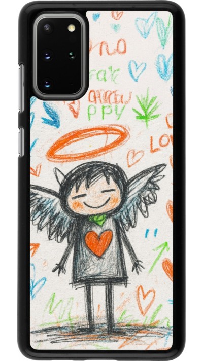 Coque Samsung Galaxy S20+ - Little Angel Sketch Love