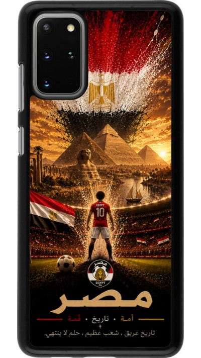 Coque Samsung Galaxy S20+ - Football Égypte splash 2026