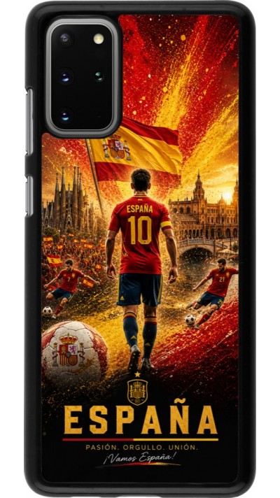 Coque Samsung Galaxy S20+ - Football Espagne splash 2026