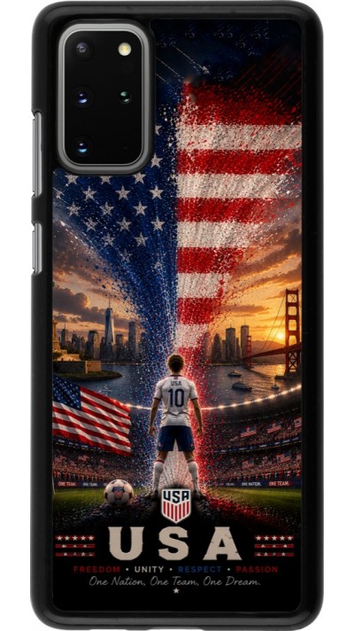 Coque Samsung Galaxy S20+ - Football États-Unis splash 2026