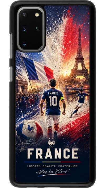 Coque Samsung Galaxy S20+ - Football France splash 2026
